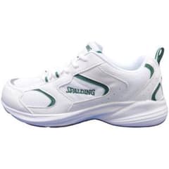 SPALDING ウォーキングシューズ　25.0ｃｍ　合皮タイプ　グリーンのサムネイル