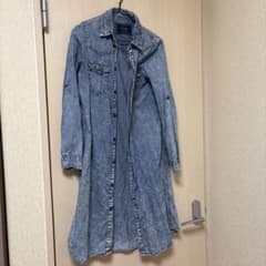 ライトブルー デニムカバーオール Mサイズ