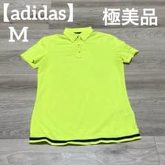 [Excellent Condition] adidas Women's Golf Shirt, Yellow Fluorescent, Size M