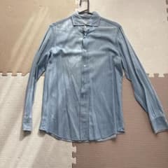 CAMICIANISTA スリムフィット 長袖シャツ ライトブルーのサムネイル