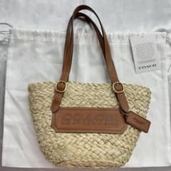 COACH コーチ ストラクチャードトート16 - メルカリ