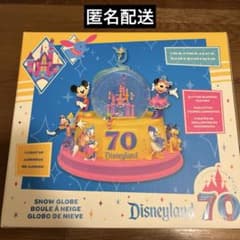 カリフォルニア ディズニーランド 70周年 スノードーム ライトアップ