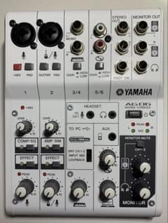 YAMAHA AG06 オーディオインターフェースのサムネイル