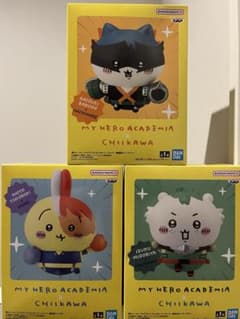 僕のヒーローアカデミア ちいかわ フィギュア 3点セットのサムネイル