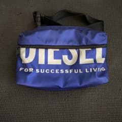 DIESEL ボディバッグ ウエストポーチ ブルーのサムネイル