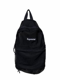 Supreme 16SS Mesh Backpack 黒 - メルカリ