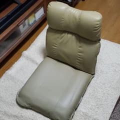値下げ【5段調整・しっかり安定】ヒロ・プランズ 座椅子のサムネイル