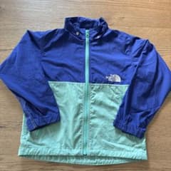 THE NORTH FACE ジップアップジャケット120cmネイビー・グリーンのサムネイル