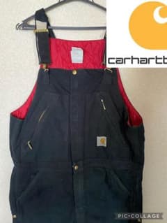 古着　カーハート オーバーオール  サロペット36×32 ゆるだぼのサムネイル