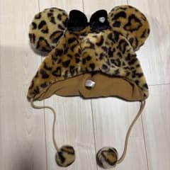 ミニー ヒョウ柄 レオパード ファンキャップ ディズニーのサムネイル
