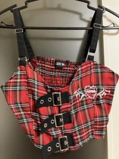 acdc ragチェックビスチェのサムネイル