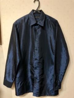 古着 90sシャツ ネイビーのサムネイル