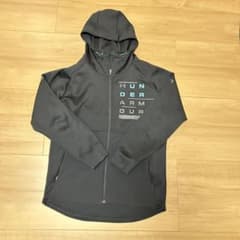 Under Armour フルジップ フーディー ブラック XLのサムネイル