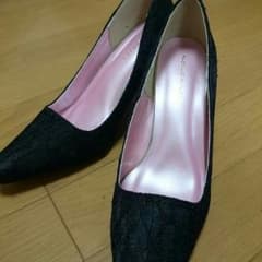 黒パンプス　（LL）のサムネイル