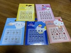キャラクター ネイルシール 5シートセットのサムネイル