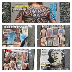 TAK様専用　tattoo雑誌のサムネイル