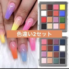 【本日値下げ】グラデーションパレット、ネイルパレットのサムネイル