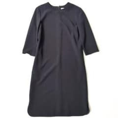 美品✨PLST 高橋志津奈 ワンピース お受験スーツ 入学式 卒業式 濃紺 M