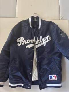 Majestic Athletic Brooklyn スタジャン L - メルカリ