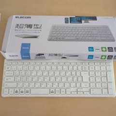 Bluetooth キーボード　エレコムTK−FBP101WHのサムネイル
