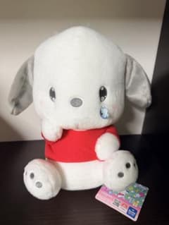 ポチャッコ　しょんぼりあめもようBIGぬいぐるみ