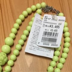 スコットクラブ 薔薇 大粒ネックレスのサムネイル