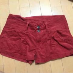 赤ハイウエストパンツのサムネイル