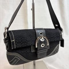 coach ソーホー ミニシグネチャー ワンショルダーバッグ 肩掛け 3628