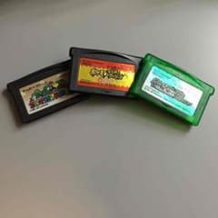 GBA（ゲームボーイアドバンス）ソフト３点セットのサムネイル