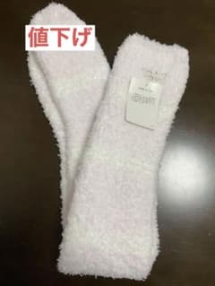 新品　ジェラートピケ　ロングソックスのサムネイル