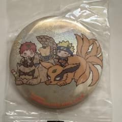 NARUTO 캔 배지 나루토 가애라 산리오 콜라보레이션