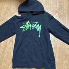 Stussy プルオーバーパーカー ブラック Mのサムネイル