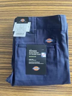 Dickies WD5882 フラットフロントパンツ ネイビーのサムネイル