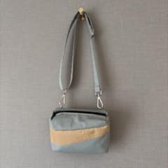 SUSAN BIJL バムバッグS グレー✖️キャメルのサムネイル