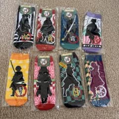 キャラクターシルエットソックス8足セットのサムネイル