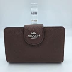 コーチ CBO41 二つ折り財布 リファインド レザー ジップ ウォレット コーチ CBO41 二つ折り財布 リファインド レザー ジップ ウォレット