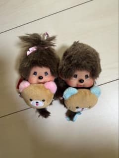 モンチッチ ぬいぐるみ マスコット 45周年 2体セットのサムネイル