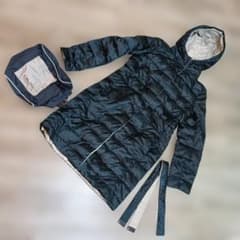 S MaxMara The Cube 뒤집을 수있는 다운 코트 블랙 36