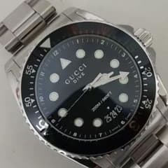 あ*様 グッチ ダイヴ DIVE 136.2 新品電池 メンズ 腕時計 874 - メルカリ