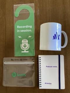 【楽様専用】Spotify Anchor マグカップ ノート ドアプレートのサムネイル