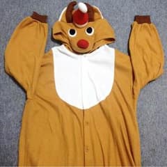 着ぐるみ トナカイ サンタ 大人用 パジャマのサムネイル