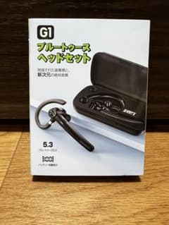 G1 ブルートゥースヘッドセット ワイヤレスイヤホンのサムネイル