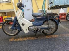 ホンダ カブ 青/白 45296 kmのサムネイル