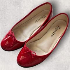Repetto レペット カミーユ 39.5 レッド - メルカリ