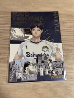 ハイキュー!! 影山飛雄 箔押しイラストカードのサムネイル