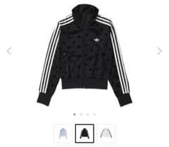 ぽ*こ様 け*ろ様  ドット トラックジャケット ジャージ ぽ*こ様 け*ろ様 adidas ドット トラックジャケット ジャージ - メルカリ