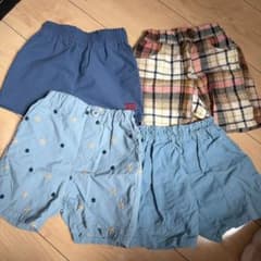 キッズ ハーフパンツ 4点セット まとめ売りのサムネイル