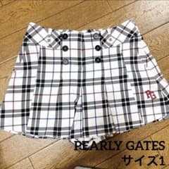 PEARLY GATES パーリーゲイツ チェック柄 スカート サイズ00 PEARLY GATES チェック柄スカート サイズ1 - メルカリ