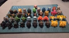 ゴジラ 怪獣 指人形 フィギュア 42体セットのサムネイル