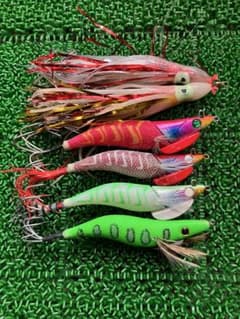 タコエギ5個セットのサムネイル